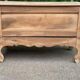 18th-century stripped chest in solid walnut