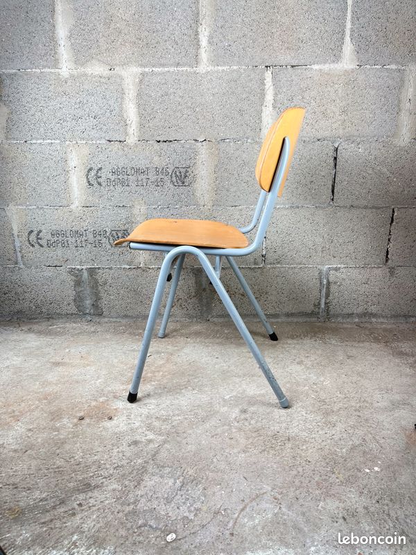 Industrial school chair