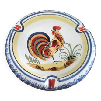 Vintage Henriot earthenware ashtray from Quimper