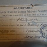 Tableau aquarelle ancienne