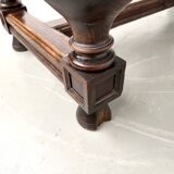 Neo-Renaissance desk in solid oak, circa 1900