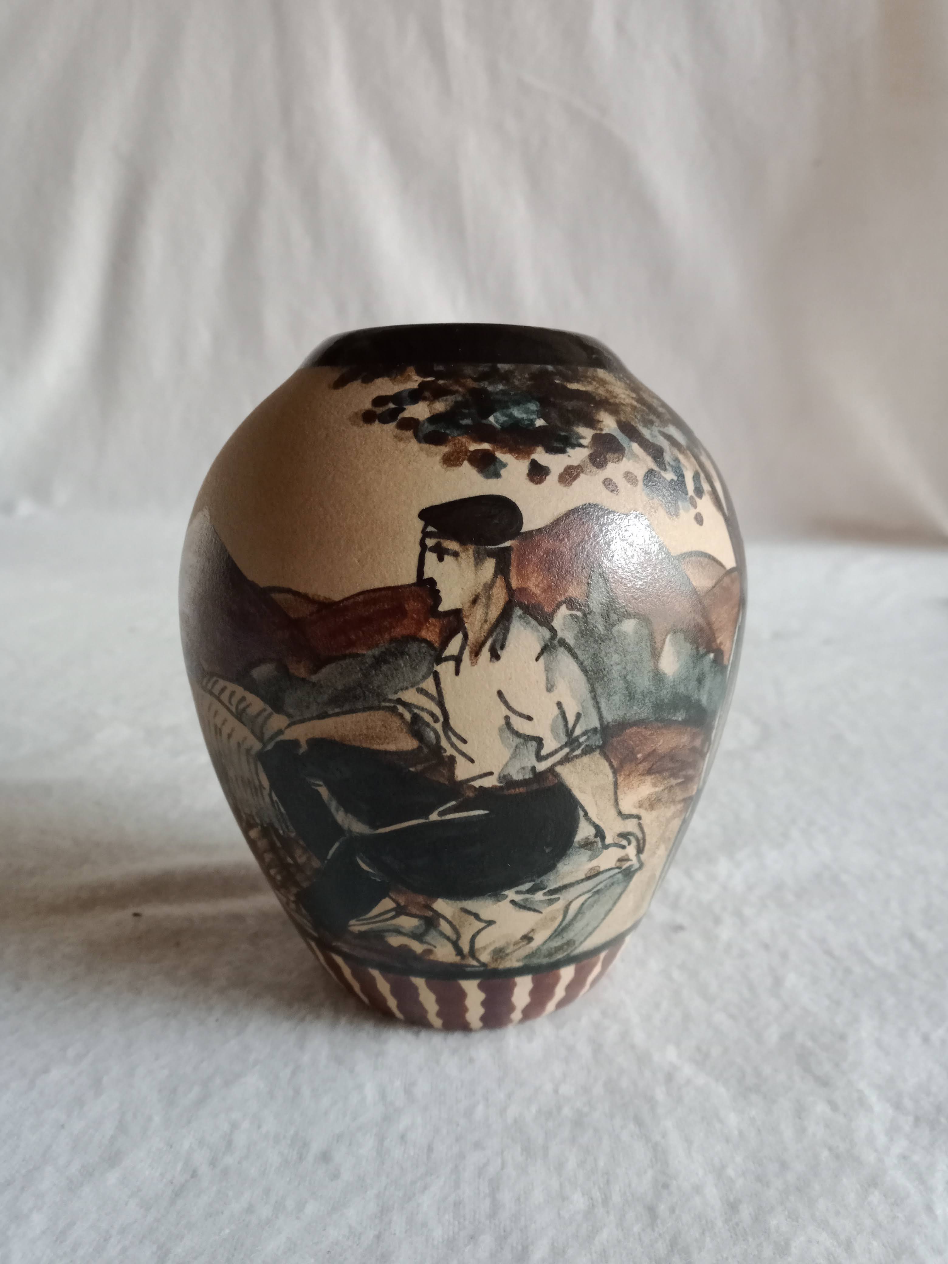 Ciboure ceramic vase