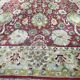 Large carpet old Agra French Janus point made Lily hand 250 X 350 CM