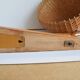 Adjustable wooden wall lamp 1960s by Pokrok Žilina, Czechoslovakia.