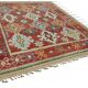 Handwoven Turkish Rustic 257 cm x 303 cm Multicolor Wool Carpet