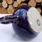 Blue and gold porcelain teapot