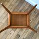 Table basse scandinave en bois années 50-60