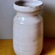 Vase en céramique fleuri 1960