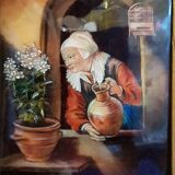 Camille fauré enamel of limoges on copper