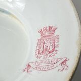 Old Giens iron earth compote dish