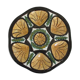 French Vintage Oyster Plate" St jean de Bretagne Faience Hand painted 1960s