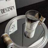 Art Deco mirrored tray