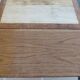 Italian wooden table with 2 extensions from 90 cm to 150 cm, completely restored