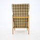 1960s Rare Beech Wing Armchair by ULUV, Czechoslovakia