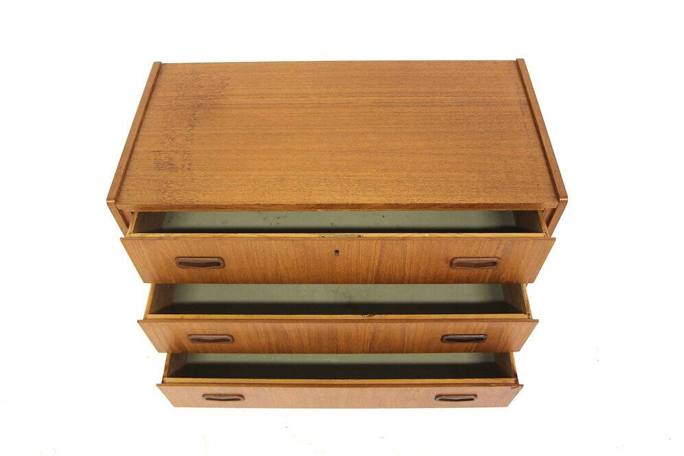 Scandinavian teak chest of drawers, Sweden, 1960