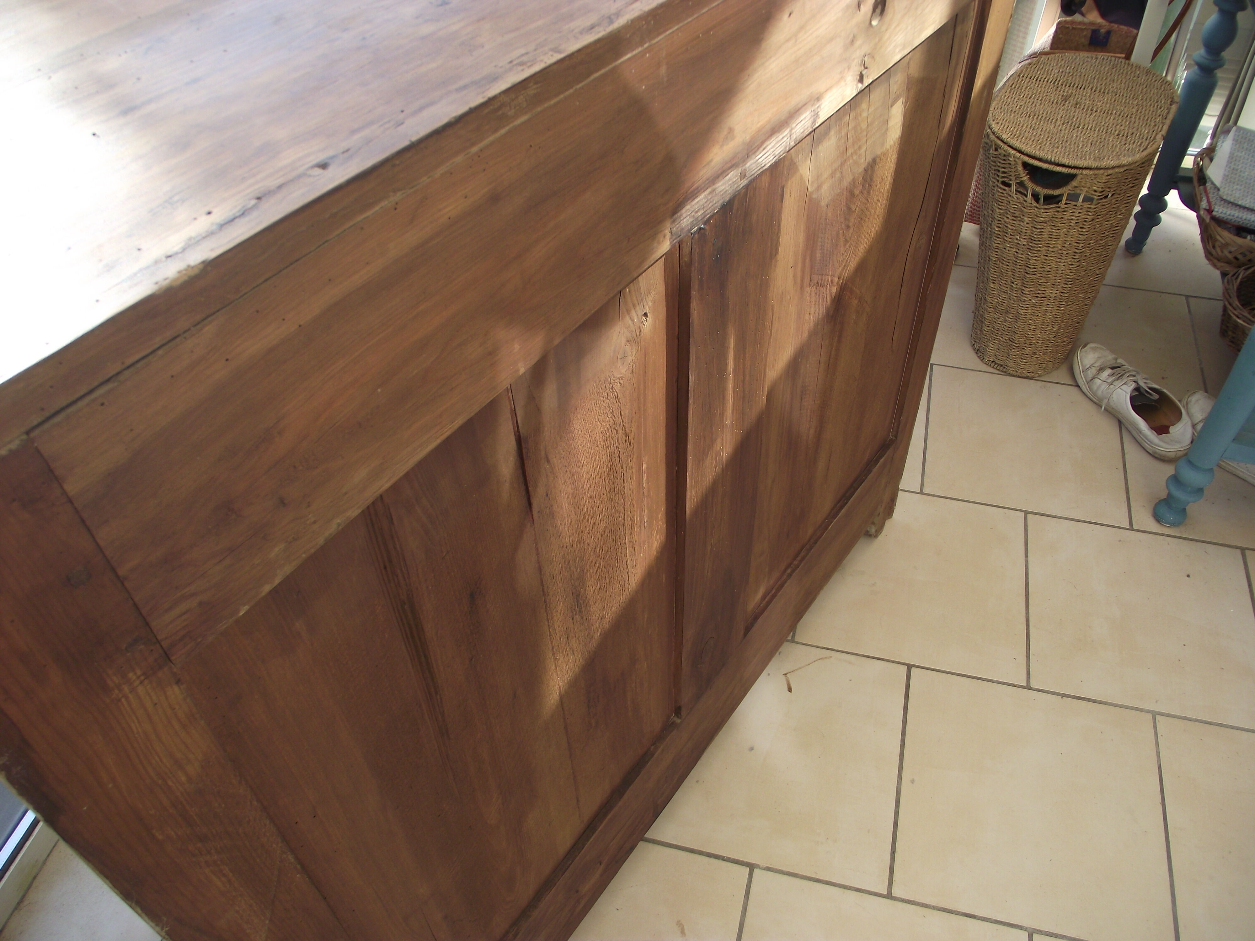 Parisian sideboard in painted fir