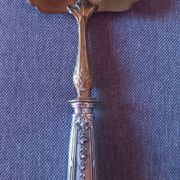 Silver and vermeil openwork art nouveau pie server