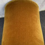 Padded golden yellow velvet toad