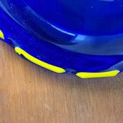 Large blue Murano glass vase 1960s