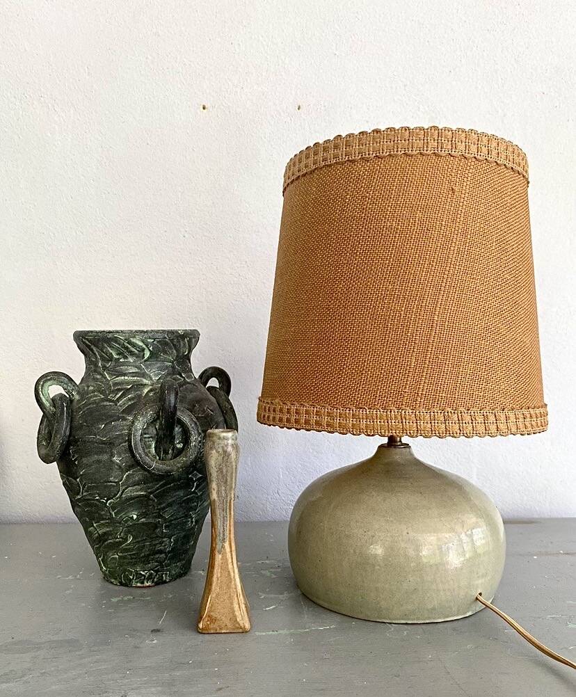 Flamed stoneware soliflore, circa 1920