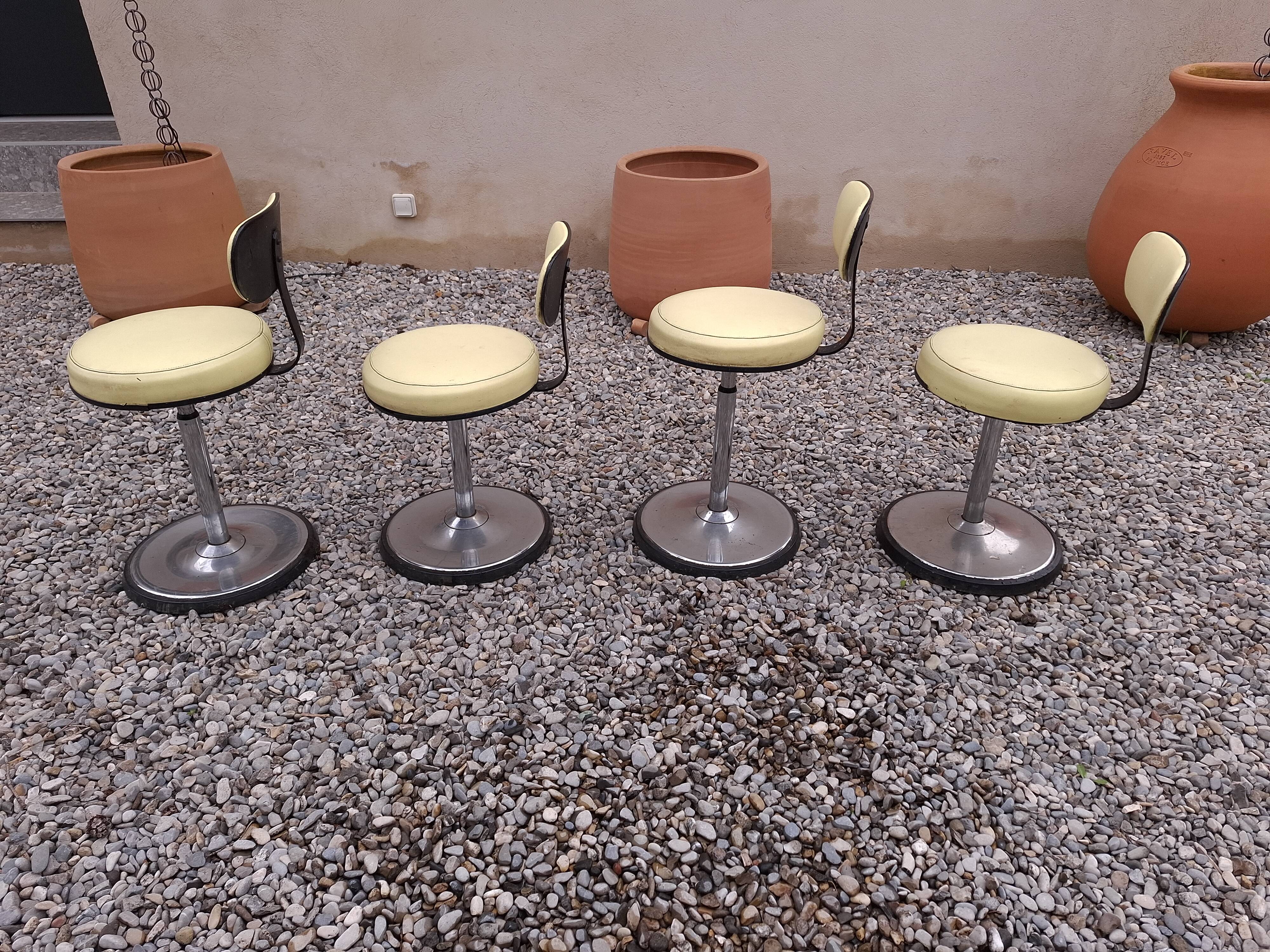 4 Tabourets vintages Mirima