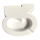 1970s Crippa white moulded plastic ashtray