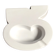 1970s Crippa white moulded plastic ashtray
