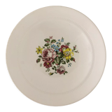 Antique earthenware dish from Luneville China Keller and Guerin 1889 "Chaillot de Vercor"