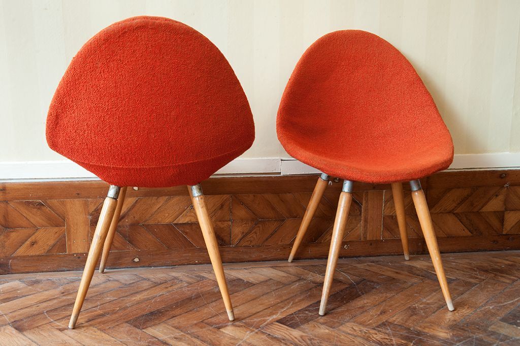 Pair of chairs 60s
