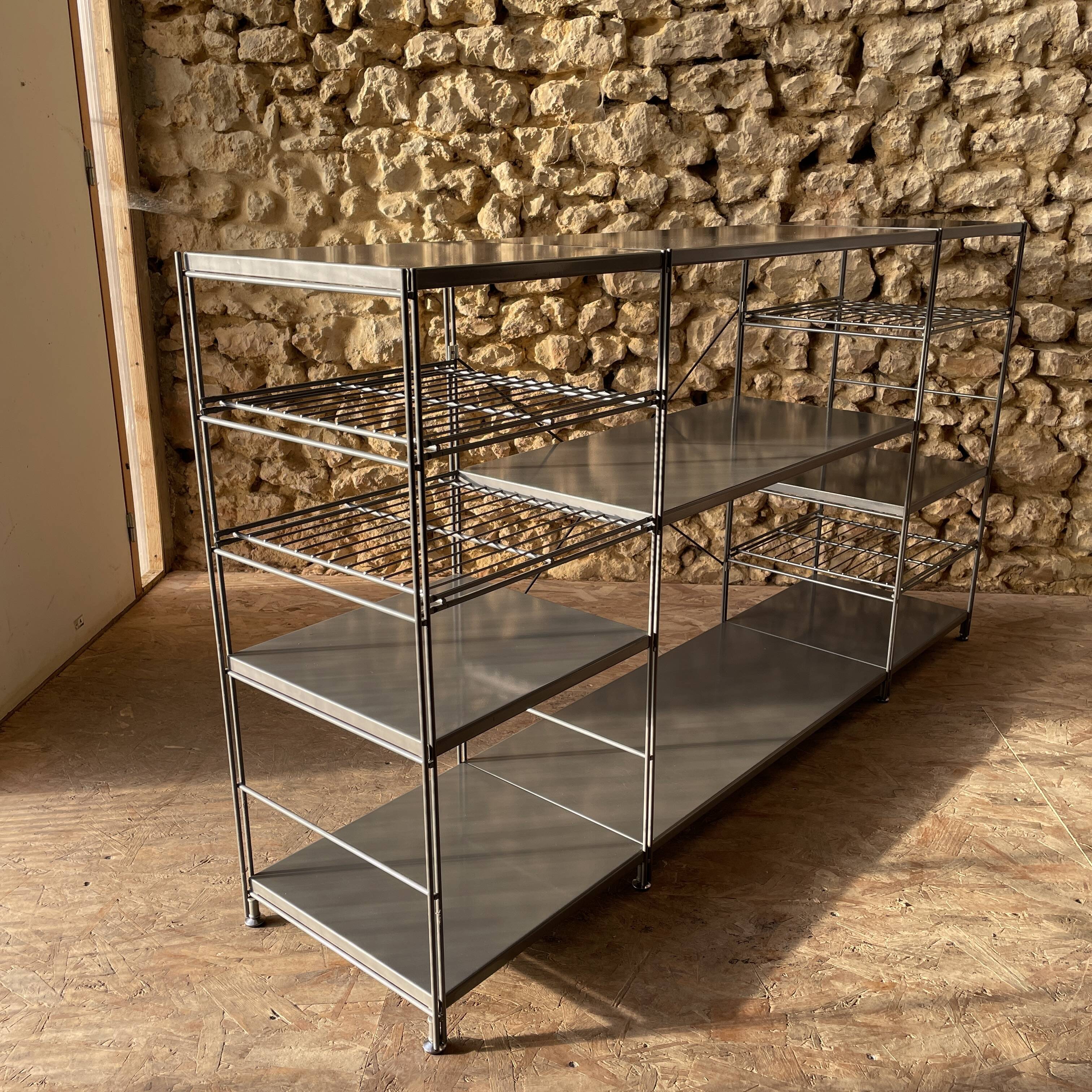 Modular metal shelf Niels Gammelgård - IKEA