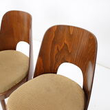 Set of Four Dining Chairs Designed by Oswald Haerdtl, 1960s.