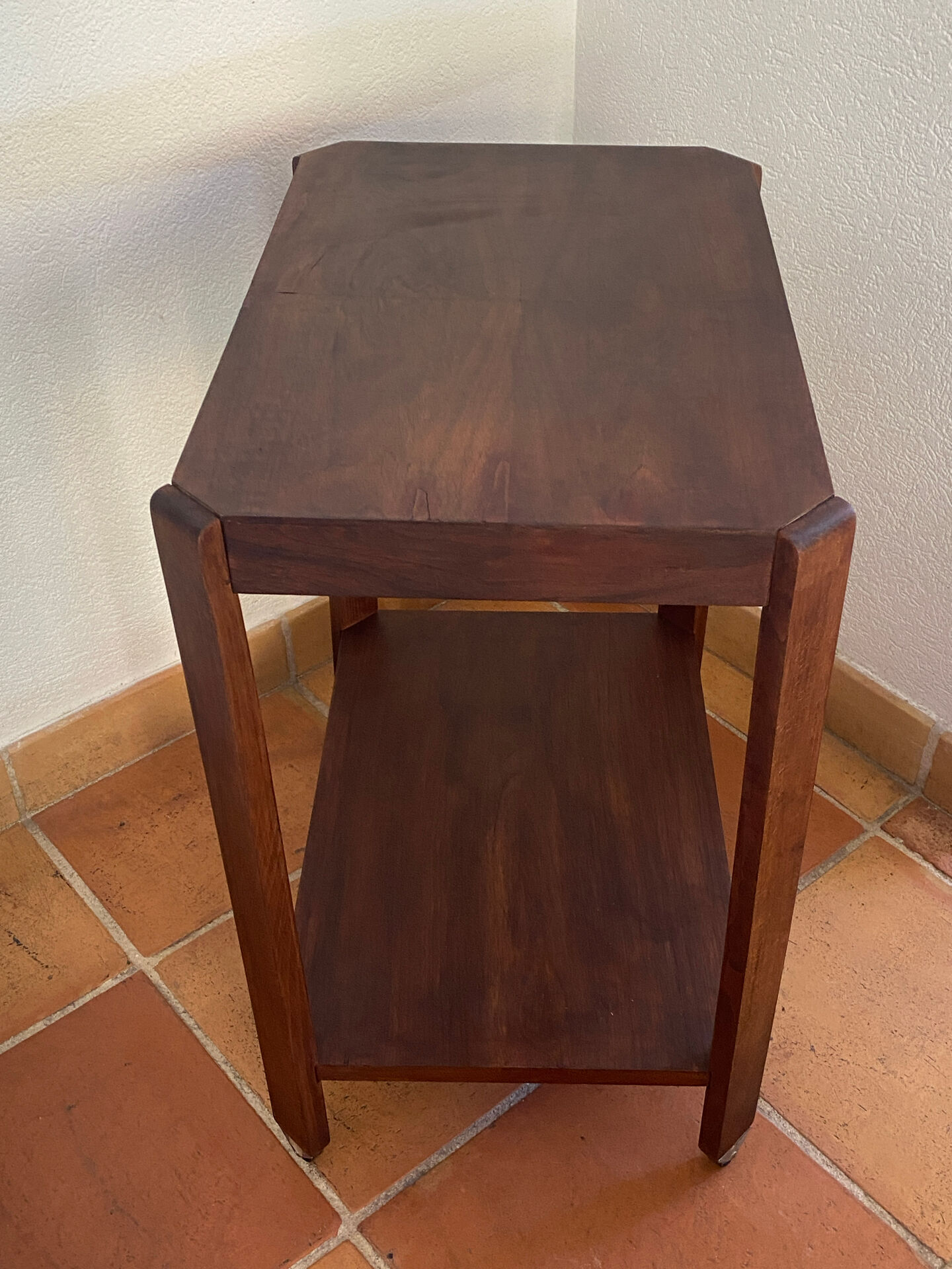 Wooden dessert table