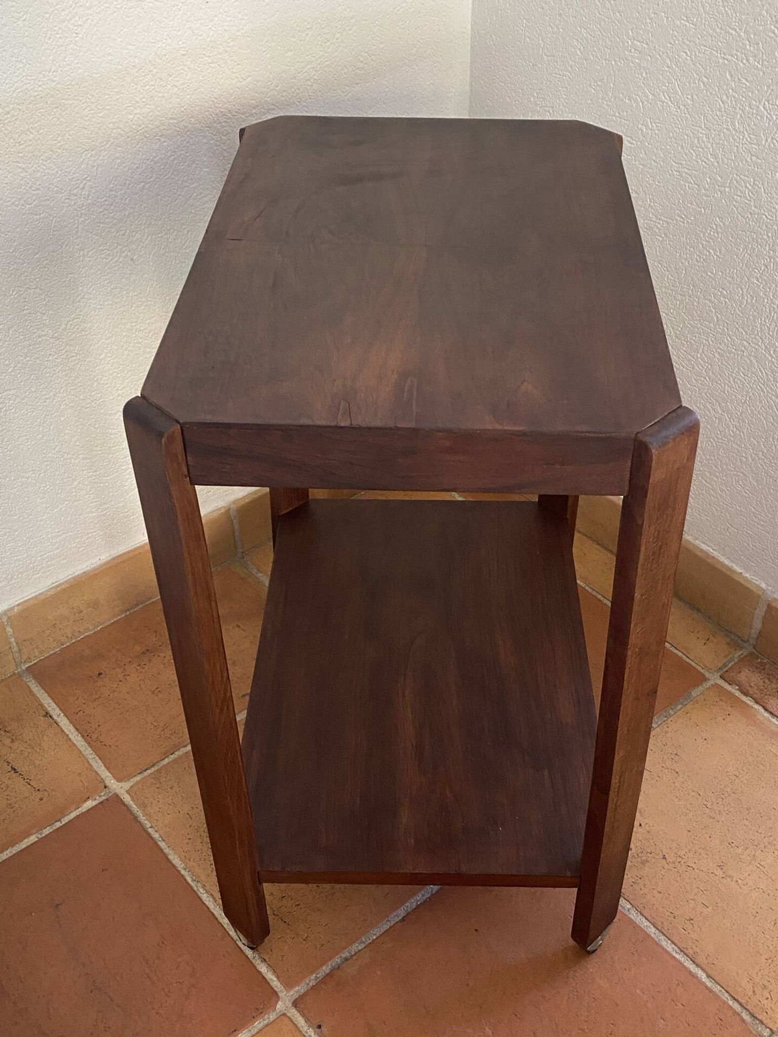 Wooden dessert table