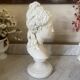 Bust of Proserpine vintage neoclassical sculpture