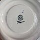 6 pastel blue soup plates in céranord st amand earthenware - languedoc model - lot 1