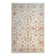 Cream Wool Area Rug, Handwoven Floral Carpet, Traditional Decor 190x128cm