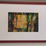 Oil on paper