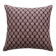 Housse de coussin kachin bordeaux et beige (rida)