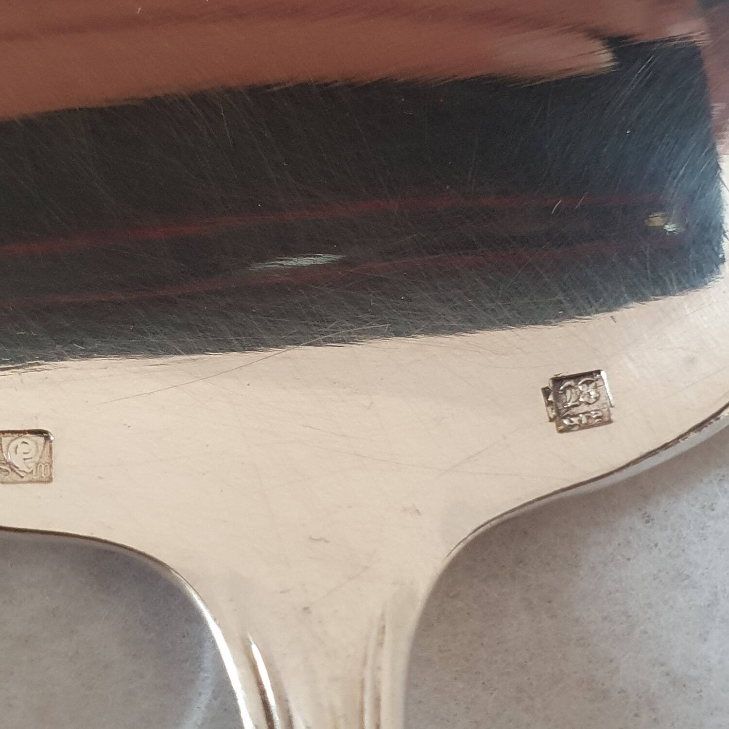 Saint Medard silver-plated porridge spoon