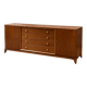 D'aprés André Arbus buffet en enfilade époque Art Déco en acajou blond