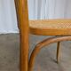 Vintage Cane Seat Dining Chair: 1970s Yugoslavia, Boho Interior