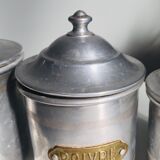 Pots à épices en aluminium
