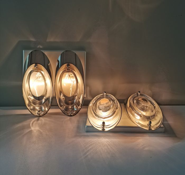 Italian wall lamps by Oscar Torlasco - Stilkronen
