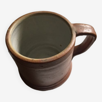 Old stoneware mug