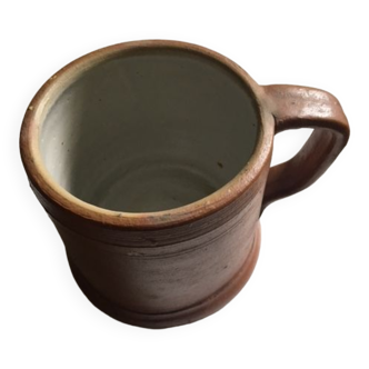 Old stoneware mug