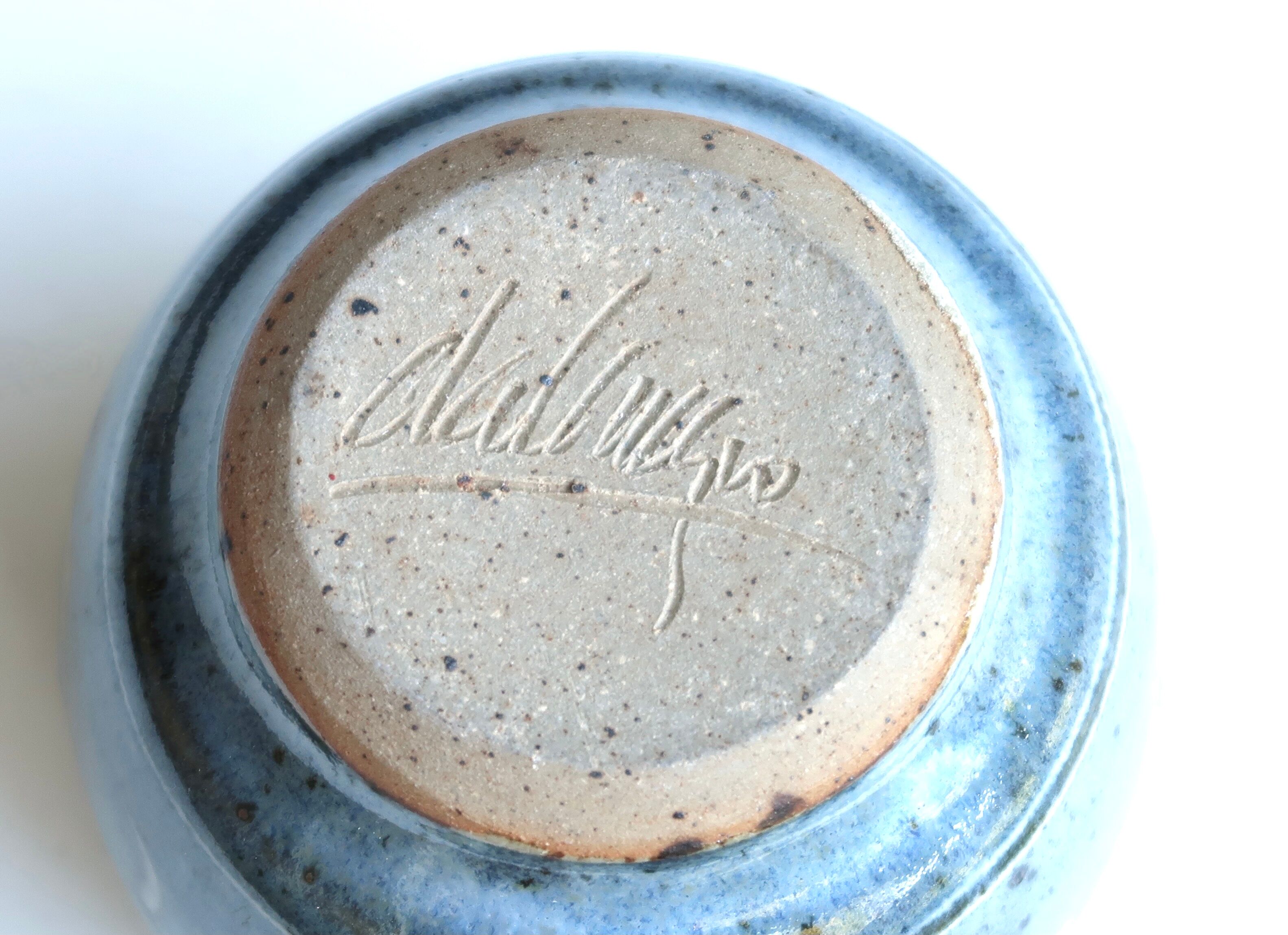 Blue sandstone bowl, 70s