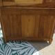 Buffet de cuisine, vaisselier ancien en noyer