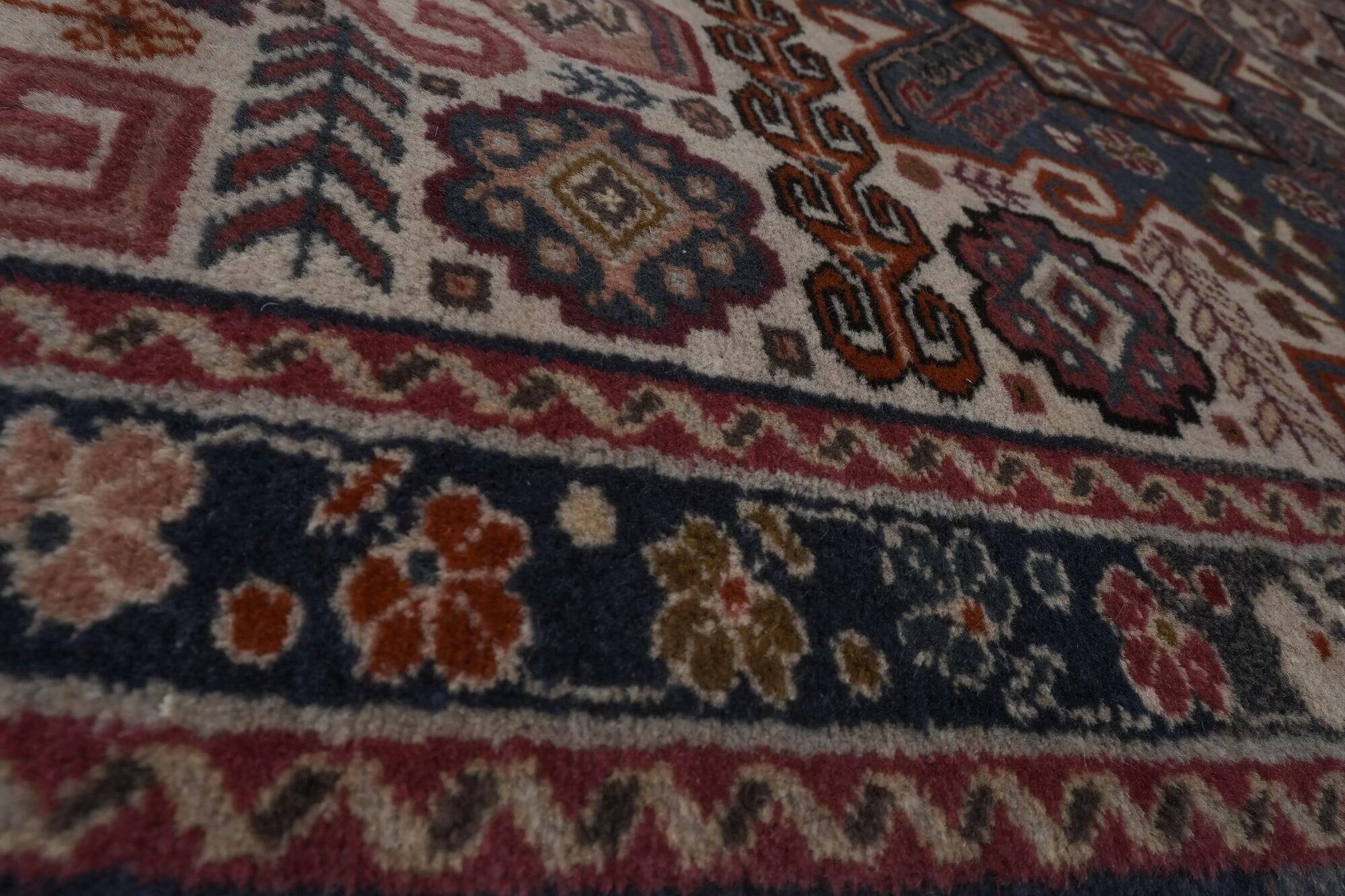 Vintage Turkish hallway rug 77x305 cm