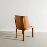 Vintage Swedish Modern Wooden "Lovö" Armchairs by Axel Einar Hjorth, 1930s