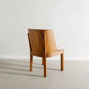 Vintage Swedish Modern Wooden "Lovö" Armchairs by Axel Einar Hjorth, 1930s